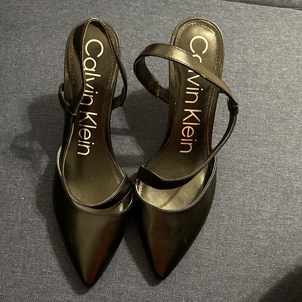 Calvin Klein Black Closed-toe Heels
